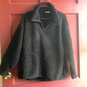 Crown & Ivy 3/4 Zip Sherpa READ DISCRIPTION